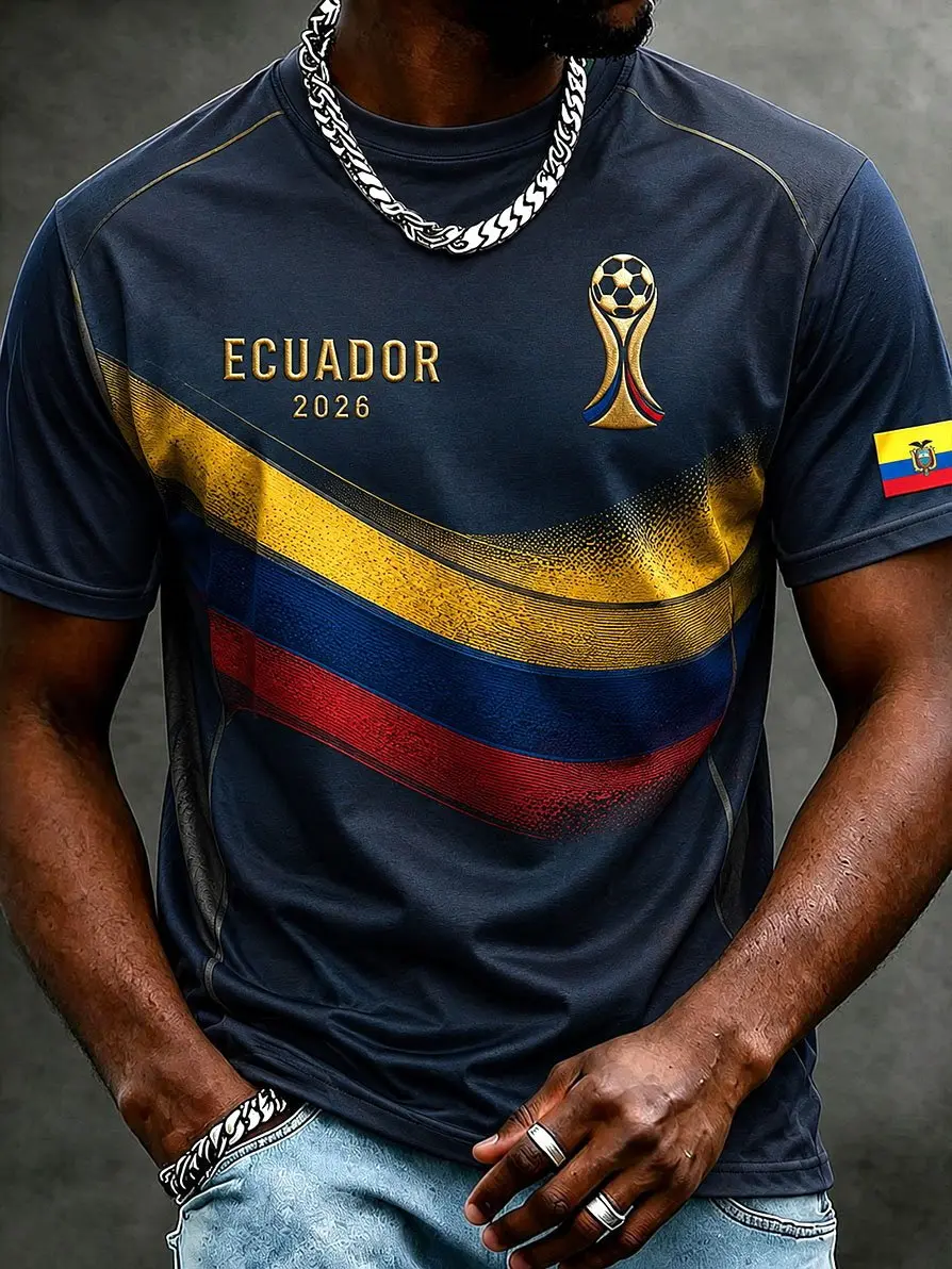 ECUADOR Unisex Soccer Jersey, Jersey for Game Day Sports Fan Gift