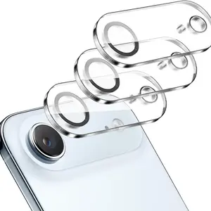 3-Pack iPhone 17 Air Lens Film, Protective Camera Cover, Durable & Clear, Ideal for Photography Enthusiasts, Easy Installation