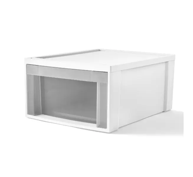 Starplast Medium Stacking Drawer, White