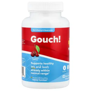 Redd Remedies Gouch!, Tart Cherry & Quercetin, 120 Vegan Capsules