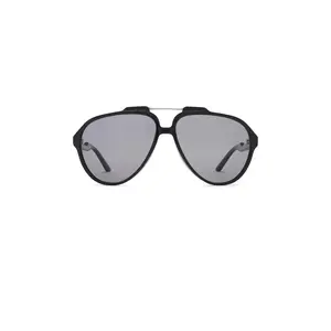 Chimi Ross Sunglasses in Black & Black