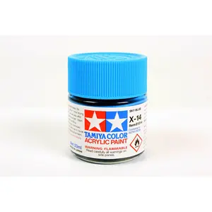 Tamiya ACRYLIC X-14 SKY BLUE - 23ML BOTTLE