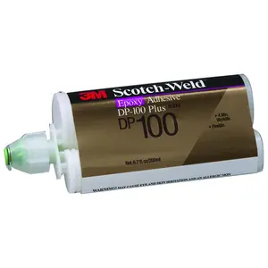 3M Industrial 405-021200-87195 3M Scotch-Weld Epoxy Adhesive Dp100 Plus Clear