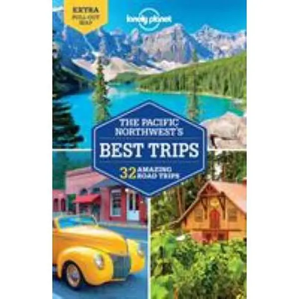 Used Paperback Book - Lonely Planet Pacific Northwest's Best Trips, English Travel Guide for Road Trips, Exploring & Adventure with Honest Reviews