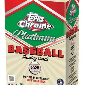 (1) 2025 Topps Chrome Platinum Baseball Value Box (Personal)