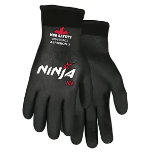 MCR Safety N9690FC Ninja Ice Fully-Coated Insulated Work Gloves