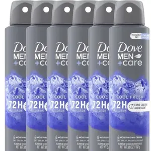 Dove Men Antiperspirant Deodorant Spray 2 Pack 72H Protection Long Lasting Energising  Scent Soothes Moisturises Skin