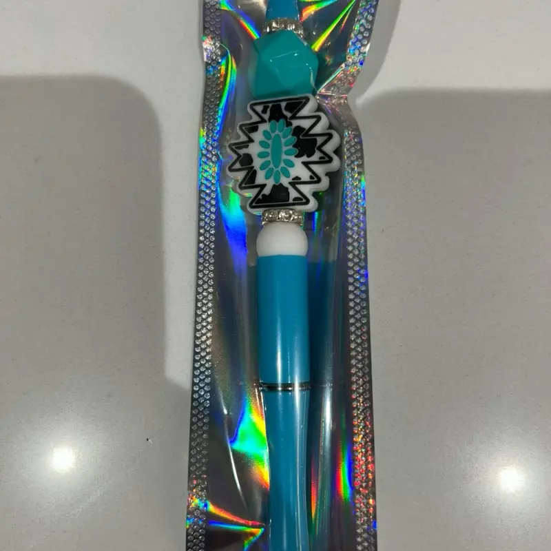 Custom Beaded Pens - Personalized Decorative Writing Tools for Daily Use, Office & School Supplies