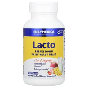 Enzymedica Lacto®, 90 Capsules