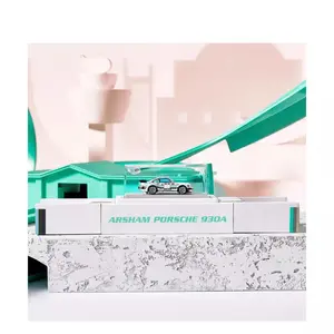 Hot Wheels Mattel Creations x Daniel Arsham Livery Porsche 930A, White, HPJ30