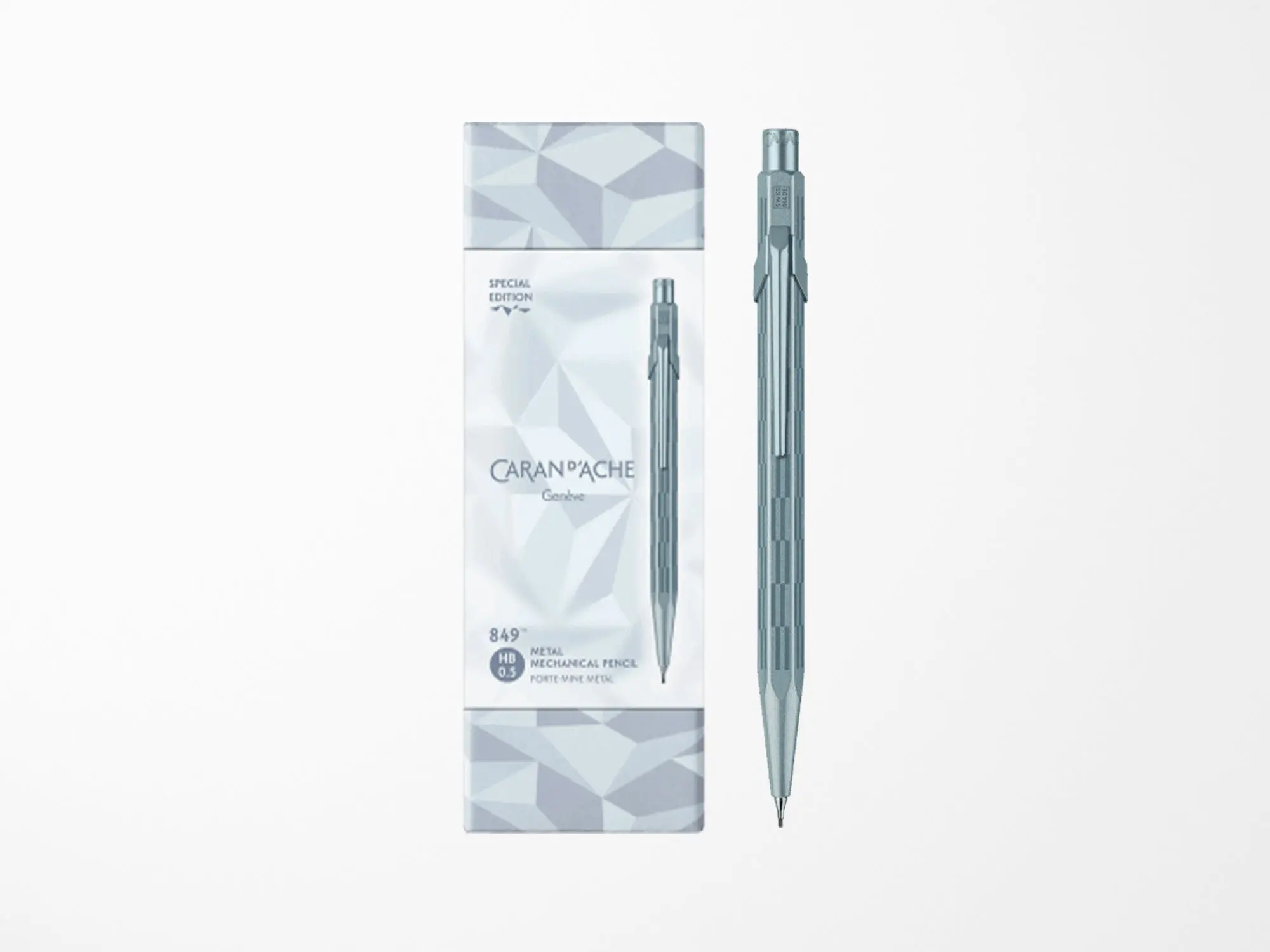 Caran D'Ache 849 Mechanical Pencil Alpine Frost Blue