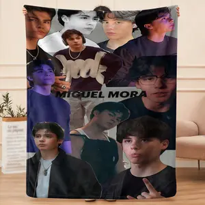 This Miguel mora Custom Photo Blanket, Custom Image Blanket, a delicate all-season single product, can be laid and covered for practical convenience, enhancing home comfort, and is the most suitable gift for Thanksgiving, Custom Flannel Blanket
