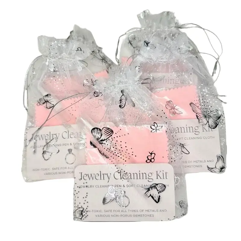 5pk of Jewelry Cleaning Kits For Your Fizzness Pack Cloth