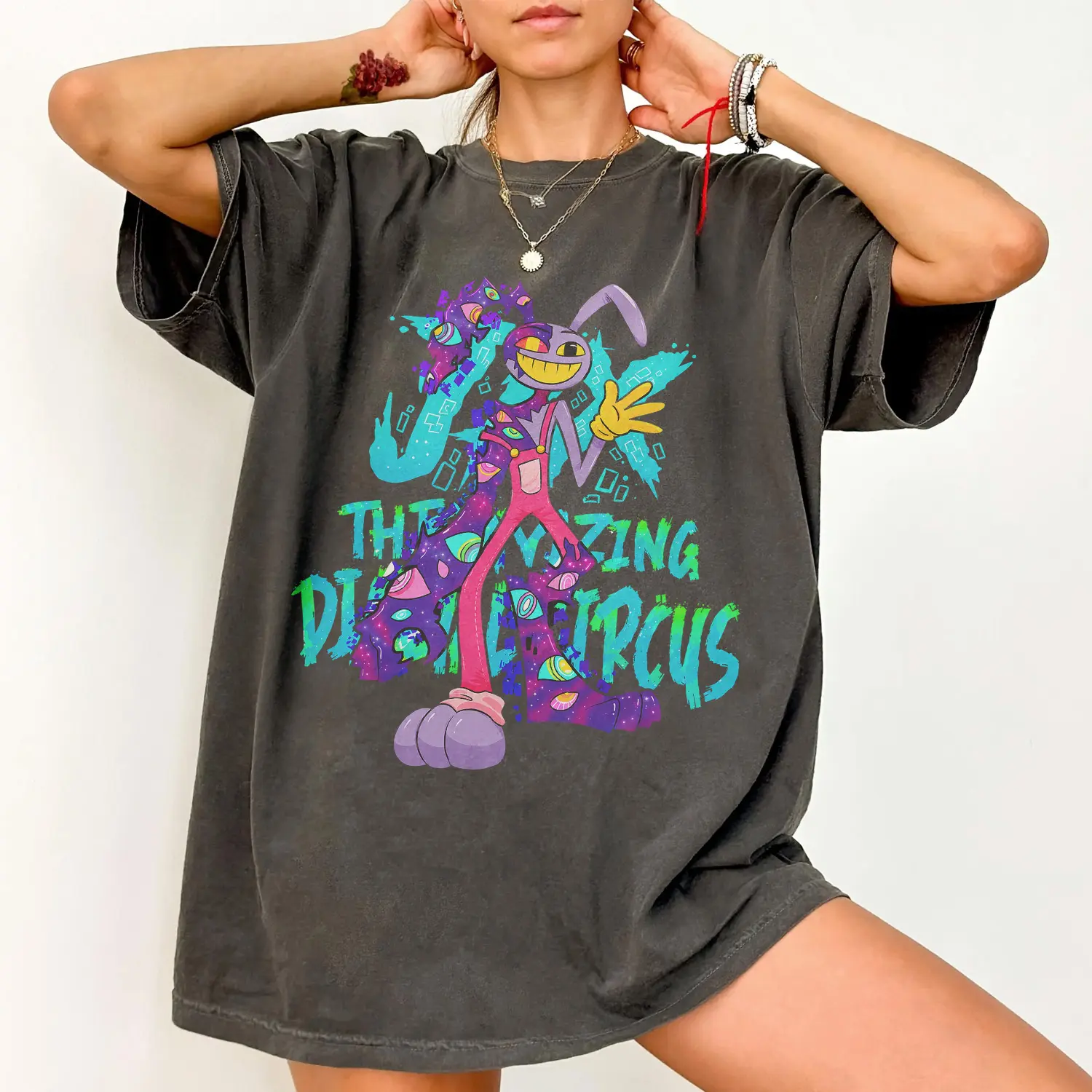 Jax The Amazing Digital Circus T-Shirt, TADC Fan Gift, Circus Characters Shirts, Jax Circus Shirts, Anime Shirt Gift For Boy Girl