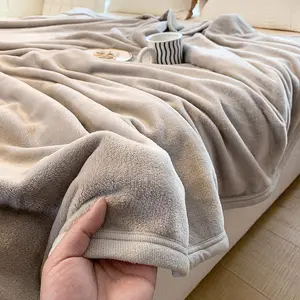 Premium Grade A Coral Fleece Bed Sheet Blanket Soft Lightweight Mattress Cover for Dorm Single Bed Washable Air Conditioner Blanket Office Nap Blanket All Season Comfort Modern Home Textile TikTok Shop Trending colorful  woven  bedding  set