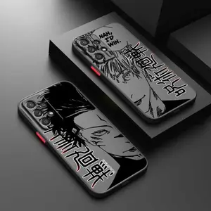 Jujutsu Kaisen Satoru Sukuna Cover For SamsungS26  S25 S24 S23 S22 S21 A12-A16 A25 A35 A52 A54 Ultra Plus Frosted Translucent Funda Soft Phone Case, Accessories, Smartphone