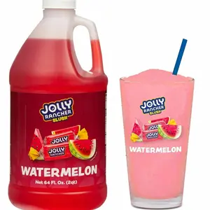 JOLLY RANCHER® Watermelon Frozen Beverage Mix – Fruit Flavor Slushie Mix for Machine, 1/2 Gallon Bottle – Frozen Drink Concentrate, 5:1 Ratio for Slushie & Frozen Drink Machines