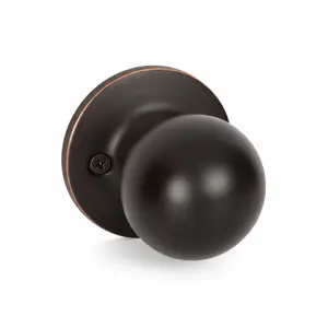 Ashland Dummy Door Knob, Oil Rubbed Bronze