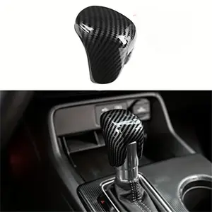 Car Decorations Car Center Console Gear Shift Knob Cover Trim Cap For Honda Civic 2022 2023 2024 2025 for Honda CRV HRV 2023 2024 2025 for Honda Accord 2018-2024 2025 Accessories