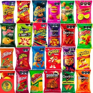 12 Pack of Mexican Chips variety packs