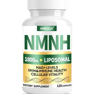 NMNH Supplement 1000mg - Nicotinamide Mononucleotide Alternative, Boost NAD+ with Liposomal Resveratrol & Nicotinamide Riboside NR, for Healthy Cellular, Aging, Energy, 120 Vegan Non-GMO Capsules