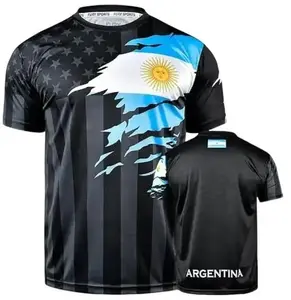 Argentina Soccer Jersey, Argentina Shirts, Streetwear Style, Game Day Outfit, Fan Gift, Casual Sportswear, Trendy Fit for Men Women Wear
