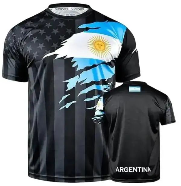 Argentina Soccer Jersey, Argentina Shirts, Streetwear Style, Game Day Outfit, Fan Gift, Casual Sportswear, Trendy Fit for Men Women Wear