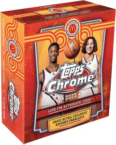 2025 Topps Chrome McDonald's All-American Games Basketball MEGA box (5 pks/bx)