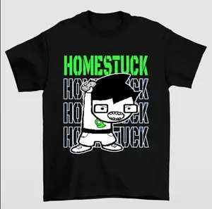 Homestuck Dave Strider Cool Kid Shades Tee Retro Vintage Webcomic Fan Shirt