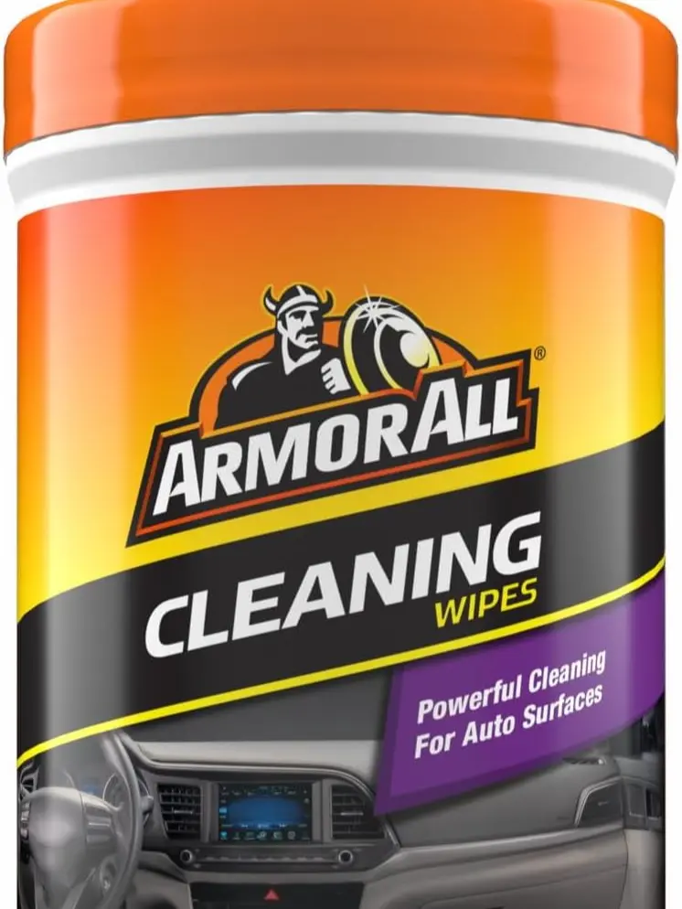 Armor All Car Cleaning Wipes 90-Count - Convenient Car Interior, Dashboard, Leather, Fabric & Vinyl Wipes, Gift for Car Lovers