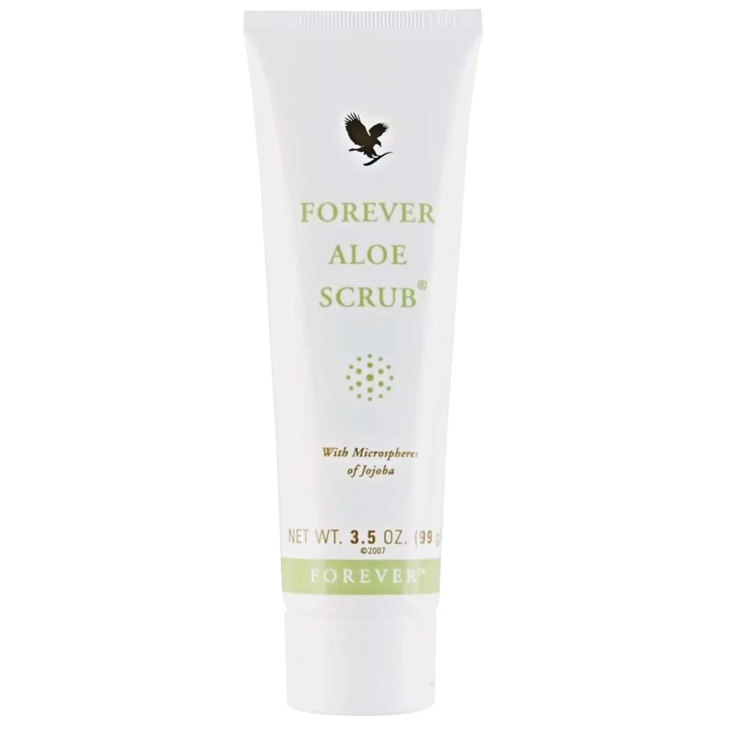 Forever Living - Forever Aloe Scrub - 3.5 oz | Contains Aloe Vera Gel And Jojoba Microspheres, Vegan-Friendly Exfoliating Scrub, For Gentle Face And Body Care