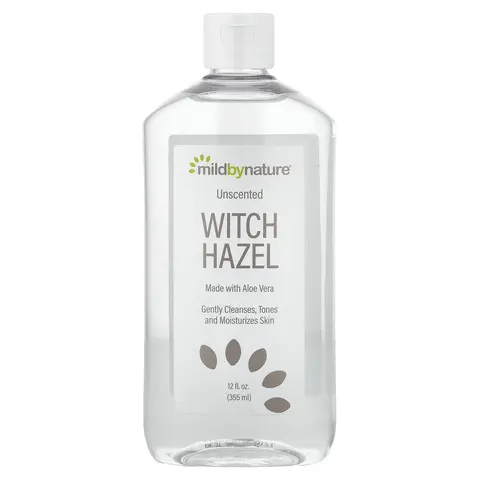 Mild By Nature Witch Hazel, Alcohol-Free, Unscented, 12 fl oz (355 ml)