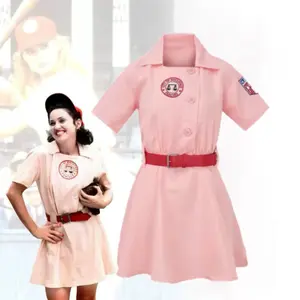Women City of Rockford Peaches A League of Their Own Movie Baseball Dress