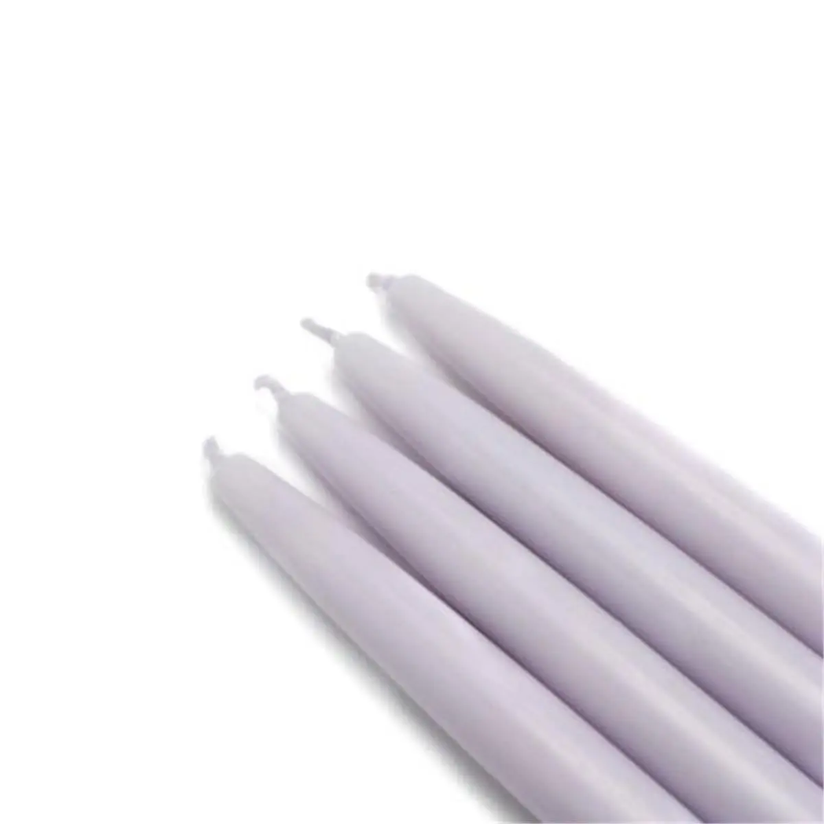 212 MAIN 6 in. Unscented Smokeless Long-Burning Handpoured Taper Decorative Candles, 12-Piece Set for Camping & Hiking Lights
