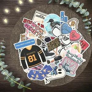 Heated Rivalry Inspired Book Stickers, Waterproof vinyl decals for Kindle and water bottle