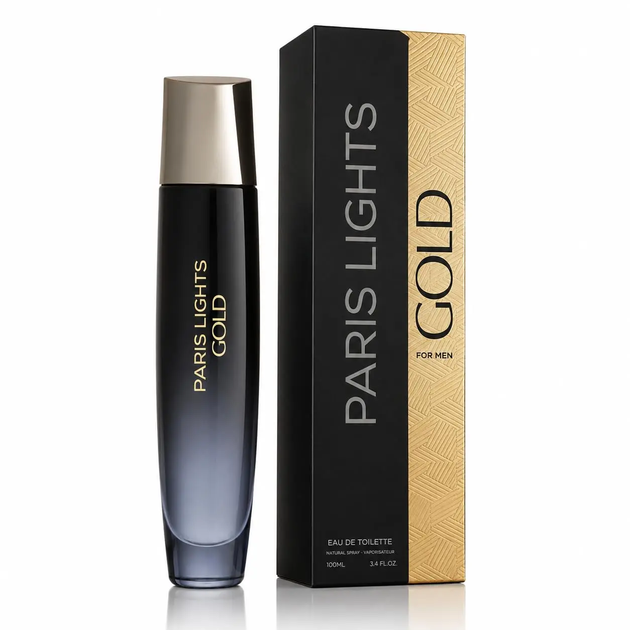 Paris Lights Gold Cologne - 3.4oz - Men's fragrance