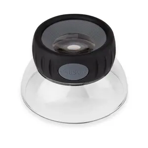 Carson LumiLoupe Plus 5.5x Focusable Stand Loupe Magnifier with Dual Lens Focusing System (LO-06)