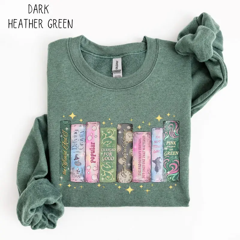 Wicked Changed For Good Sweatshirt, Defy Gravity Broomstick Magic Wand Sweatshirt, Wicked Musical Broadway Sweatshirt, Wizard of Oz Fan Gifts