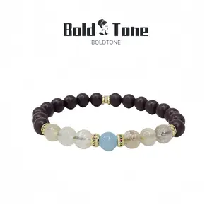 Natural Orchid (Relieves Pressure & Soothes Emotions) Incense Bead Bracelet