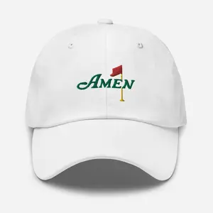 Masters hat, Masters Amen Corner, Golf, Embroidery, Golf tournament, Masters tournament, Augusta, baseball hat, golf hat, golf cap