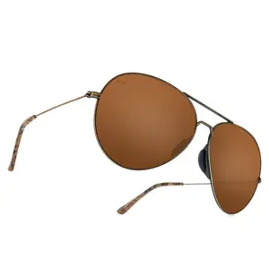Tangle Free Aviator - Snakeskin Polarized
