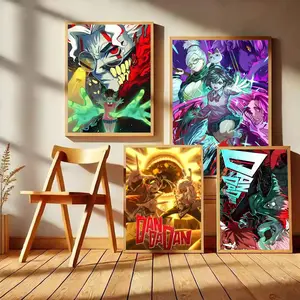 Anime D-Dandadan Poster HD Waterproof Art Sticker | Custom DIY Self-Adhesive Wall Print | Fade-Resistant, Long-Lasting Artistic Decorative Poster for Home, Office, Living Room, Bar | Multiple Sizes, High Definition, Easy to Apply & Clean