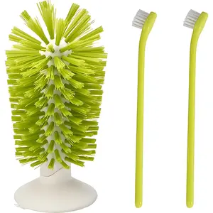 Turtle Brush with Suction Cup Tortoise Shell Cleaner & Scratch Tool for Turtle Tanks Aquatic Turtle Tank Accessories 3Pcs