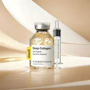 Sungboon Silk Lifting Peptide Ampoule 1.35 fl oz | Anti Wrinkle Care | At-Home Face Lift Serum with Peptides & Deep Collagen 40ml | Plumping Smoothing Anti Aging Korean Skincare For Radiant Skin