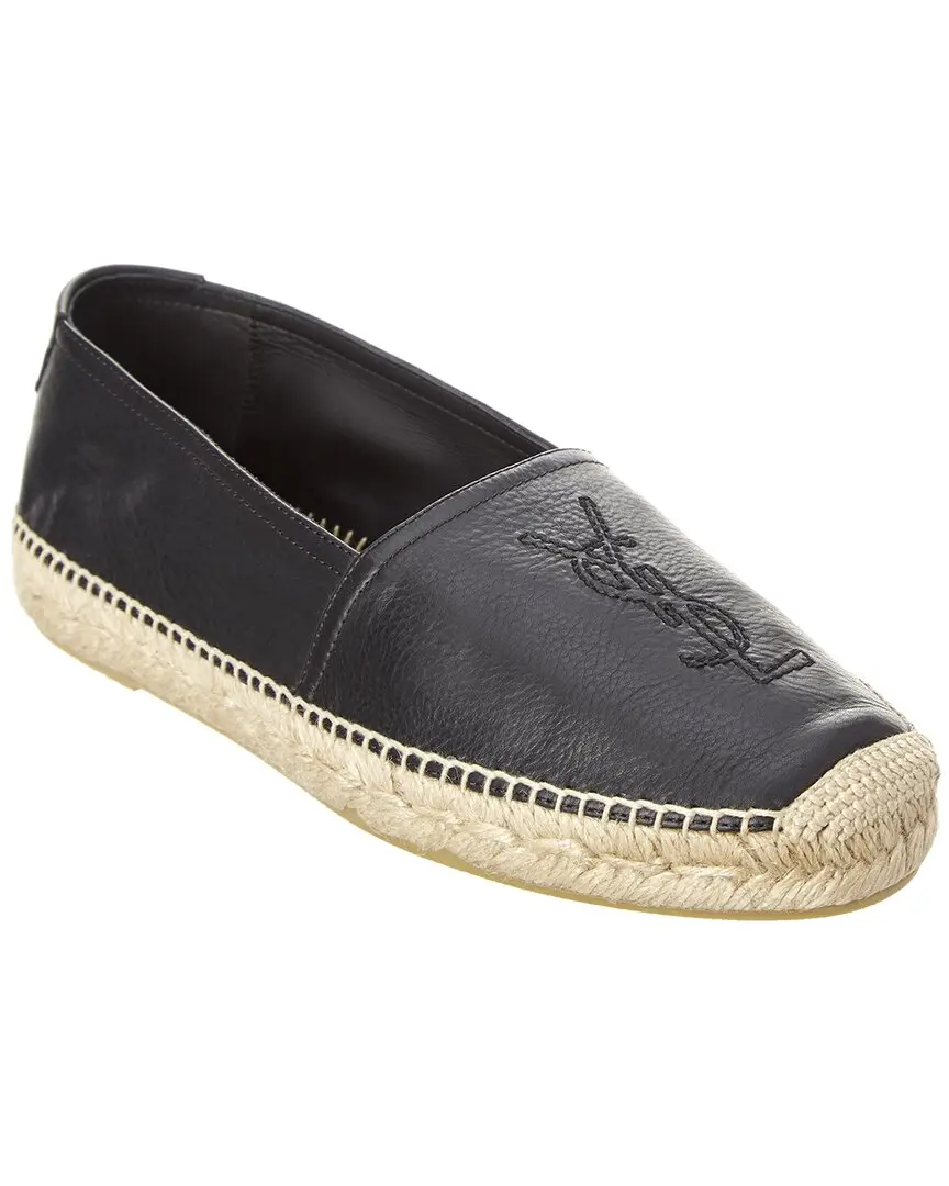 Saint Laurent Leather Espadrille