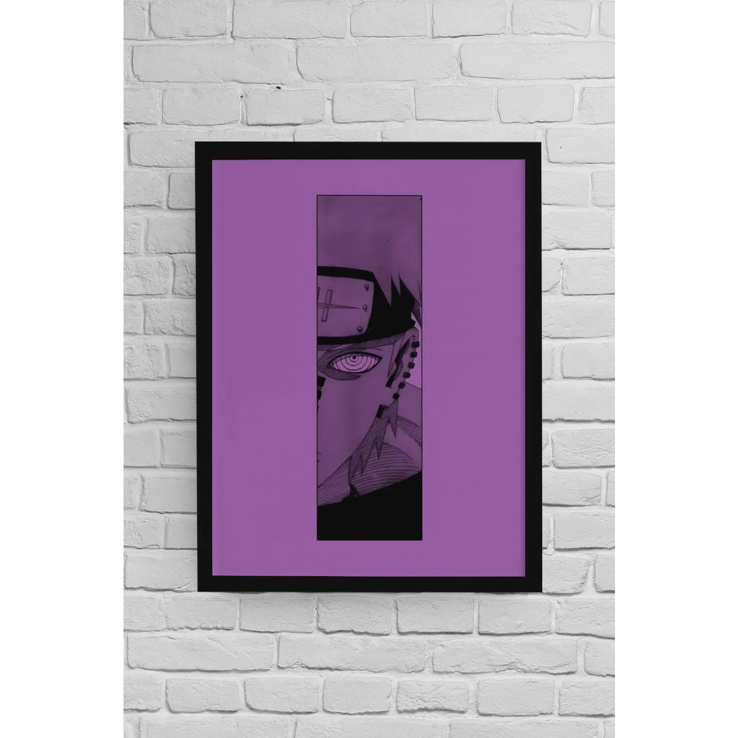 Pain Naruto Shippuden Akatsuki Leader Rinnegan Anime Lover Gift Anime Wall Decor Naruto Manga Art Ninja Anime Shinobi Poster