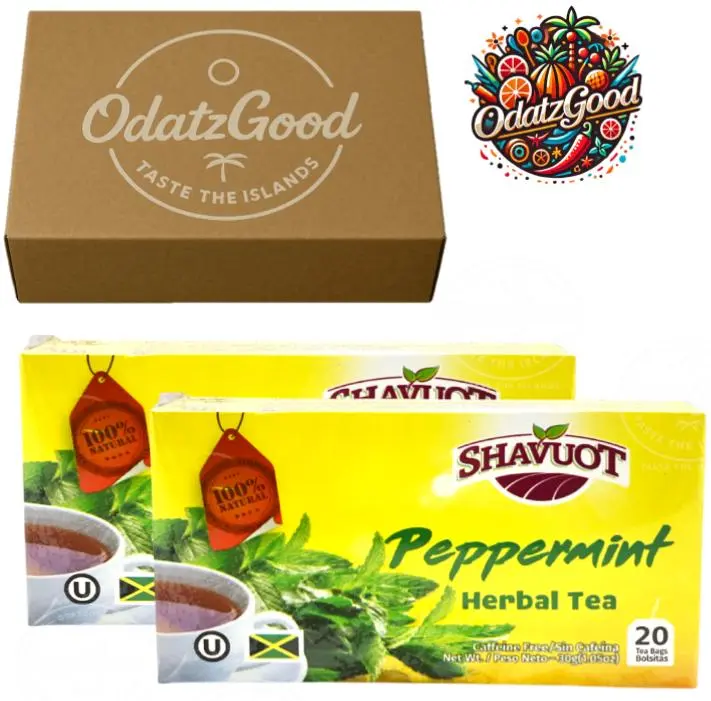 Shavuot Peppermint Tea 20Tea Bags (30g) – Curated & Packaged by ODatzGood