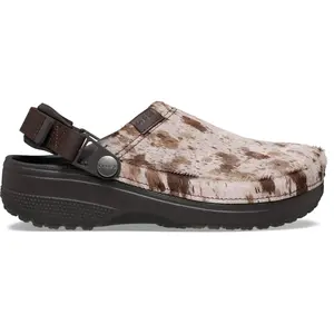 Crocs Adult Crafted Pony Hair Animal Print Clogs Crocs Adult Crafted Pony Hair Animal Print Clogs