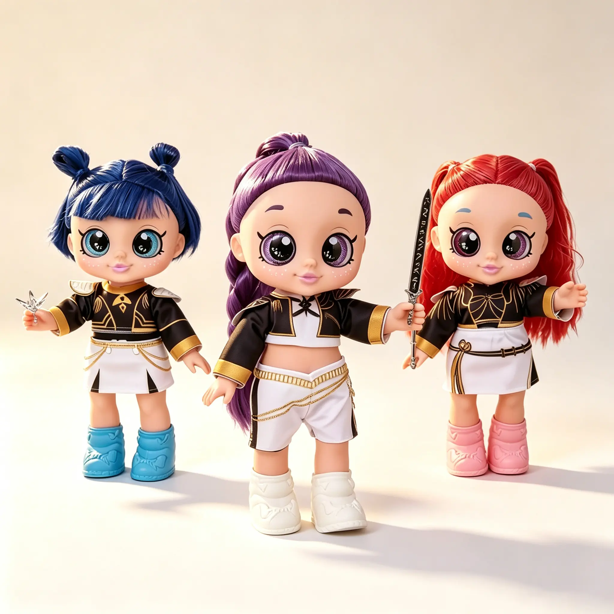 13-Inch Gold Limited Edition Anime Jointed Fashion Doll Set, Music-Playable Action Figure, Ideal Birthday Gift for Girls