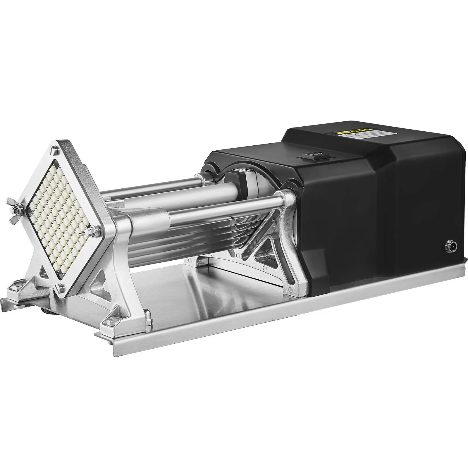 【Summerfinds】VEVOR Electric French Fry Cutter with 6mm 9mm 13mm and 8-Wedge Blade Potato Chip Cutter Machine 110V 40W Stainless Steel Electric Potato Cutter Horizontal